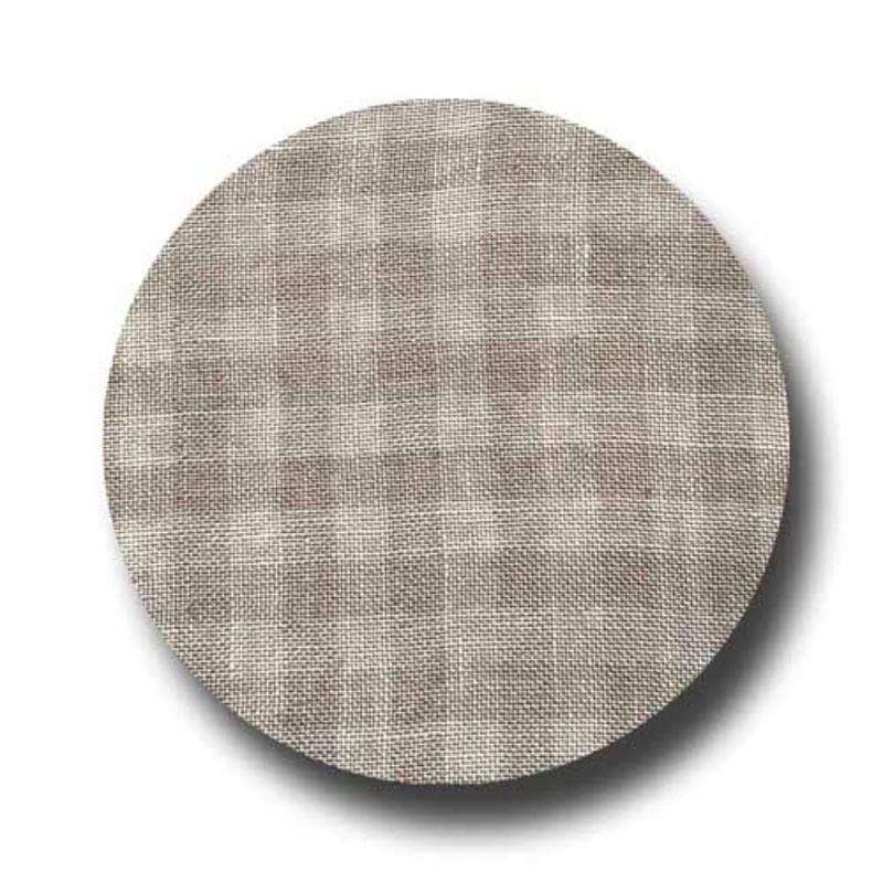 Weeks Dye Works | 28 ct Tin Roof Gingham Cashel Linen Fat Eighth or Custom