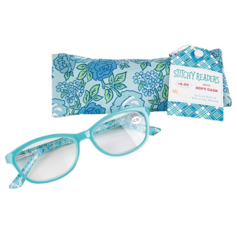 Lori Holt Stitchy Readers with Soft Case ~ +2.5