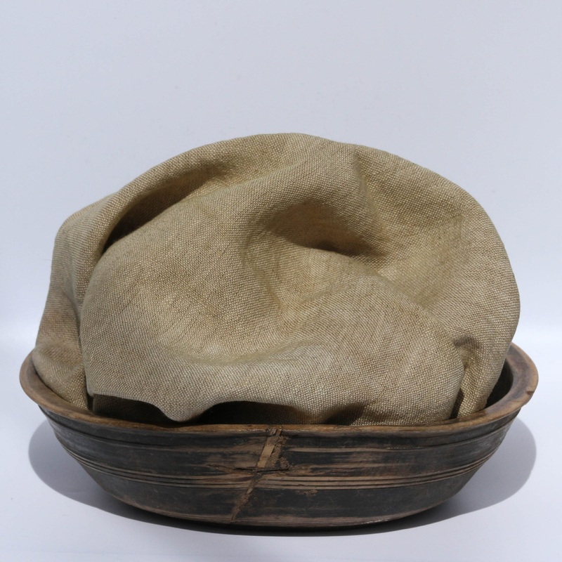 Blackberry Primitives ~ Grain Hand-Dyed Linen Fat Quarter