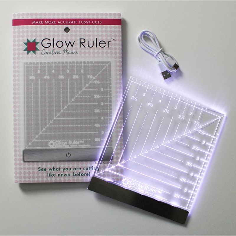 Glow Ruler 6.5″ CM23GR Carolina Moore