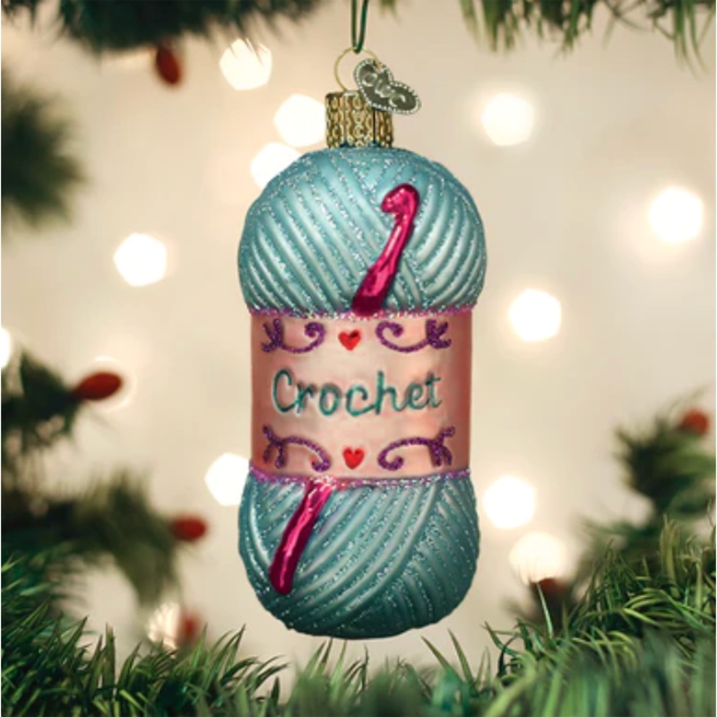 Old World Christmas ~ Crochet Ornament