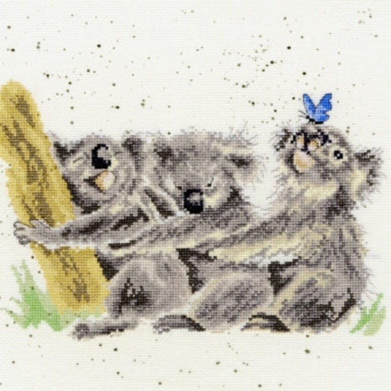 Bothy Threads ~ Three Of A Kind Cross Stitch Kit
