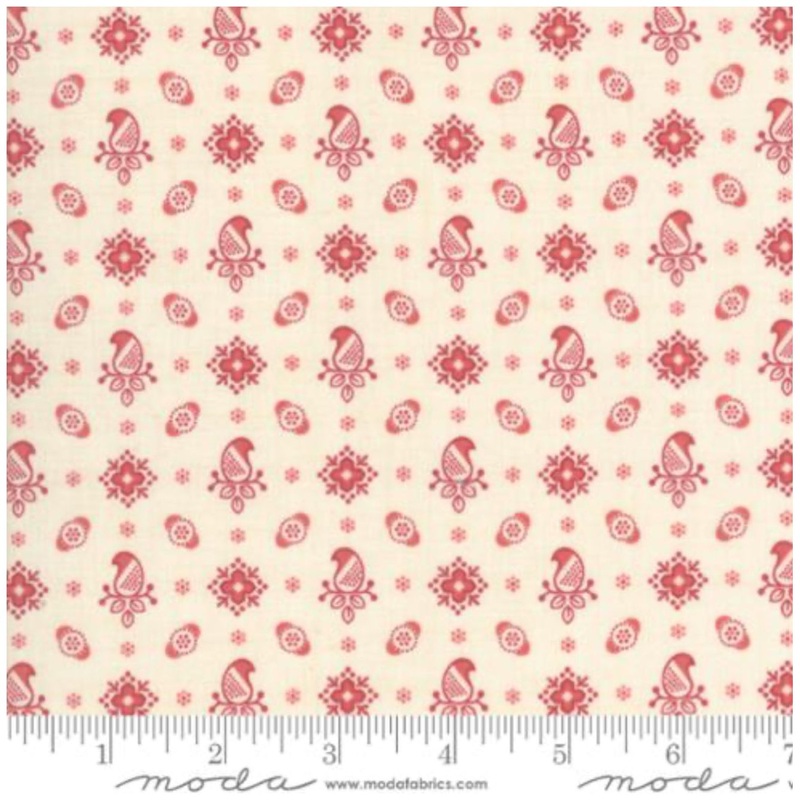 Rouenneries Trois ~ Amour Blenders 13965 11 Pearl Faded 1/2 Yard