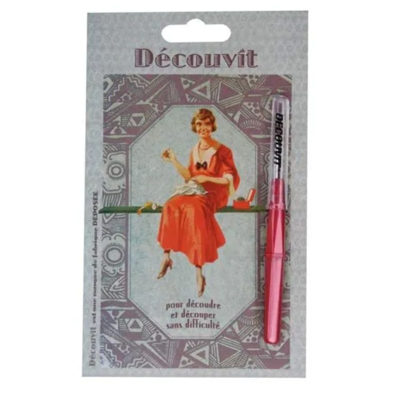 Decouvit Seam Ripper ~ Deep Pink