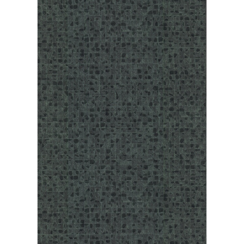 HO2116 Dark Green Leather Lux Wallpaper Per Bolt