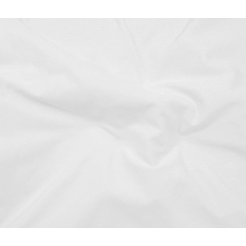 Cotton/Spandex Jersey – White