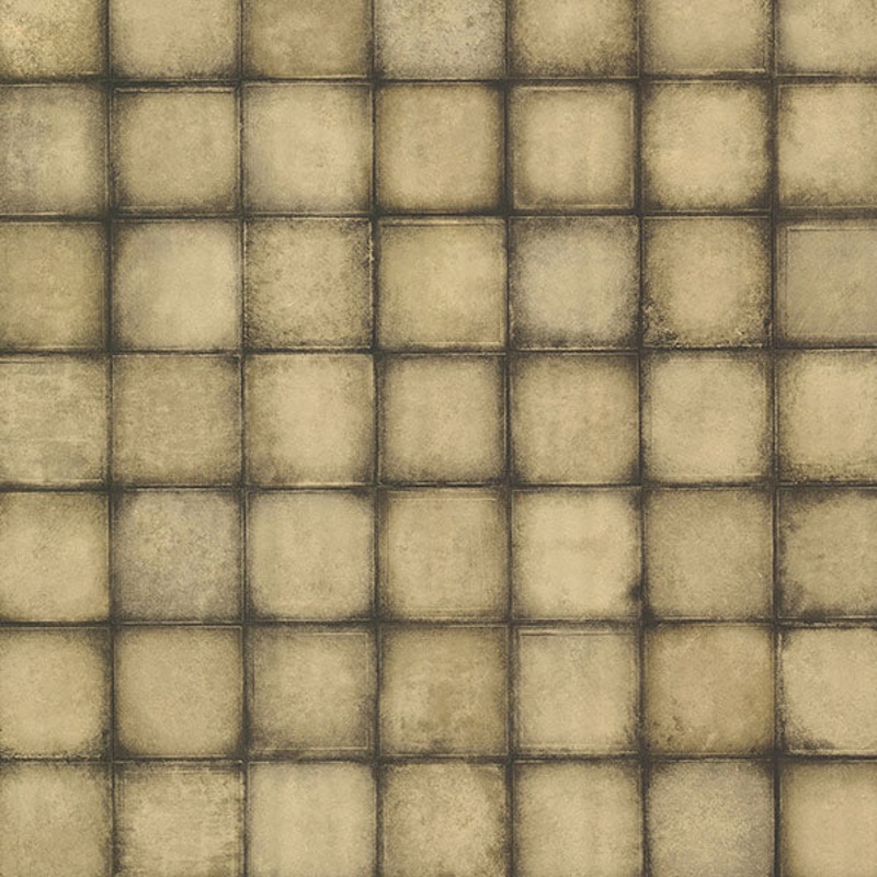 2766-24083 Soucy Gold Tiles Wallpaper Per Bolt