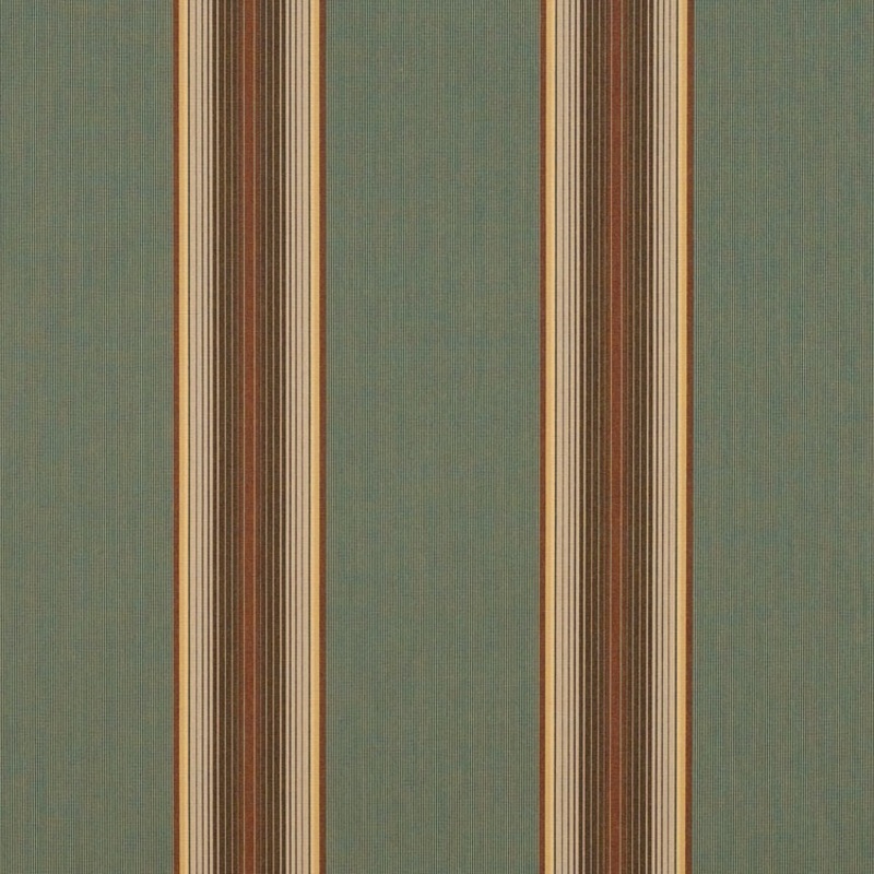 Sunbrella Awning / Marine 46″ Forest Vintage Bar Stripe Fabric