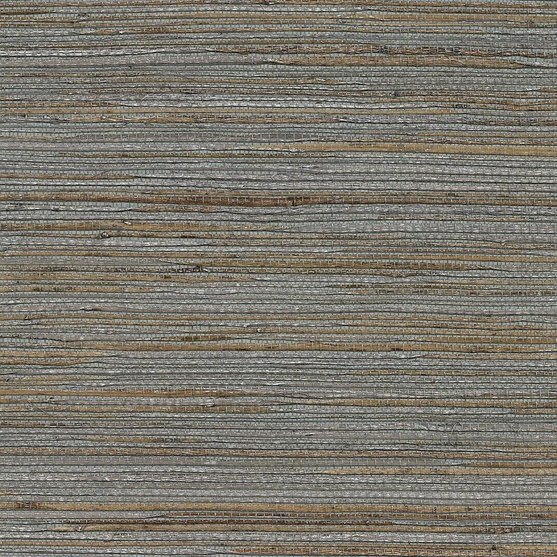 2732-80085 Shandong Slate Ramie Grasscloth Wallpaper Per Bolt