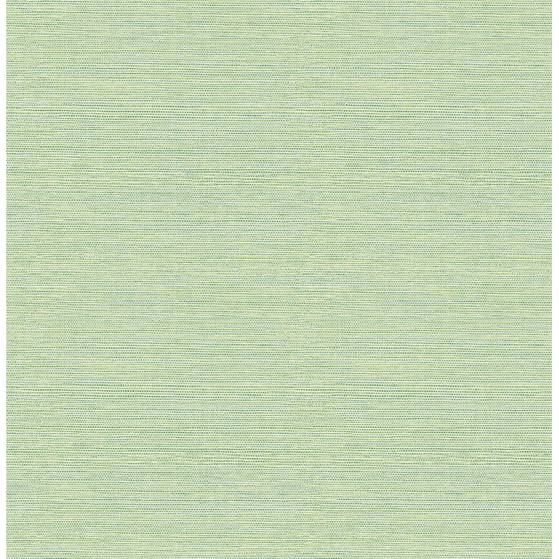2767-24284 Bluestem Green Grasscloth Wallpaper Per Bolt