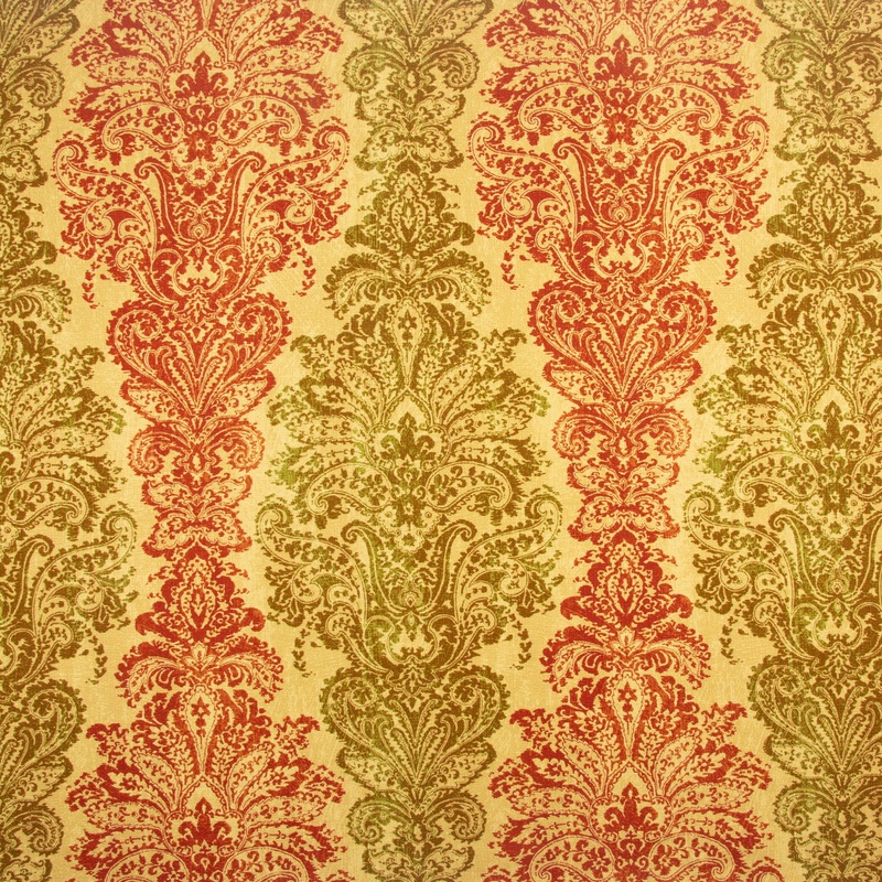 Waverly Fresco Finale Tangerine Fabric