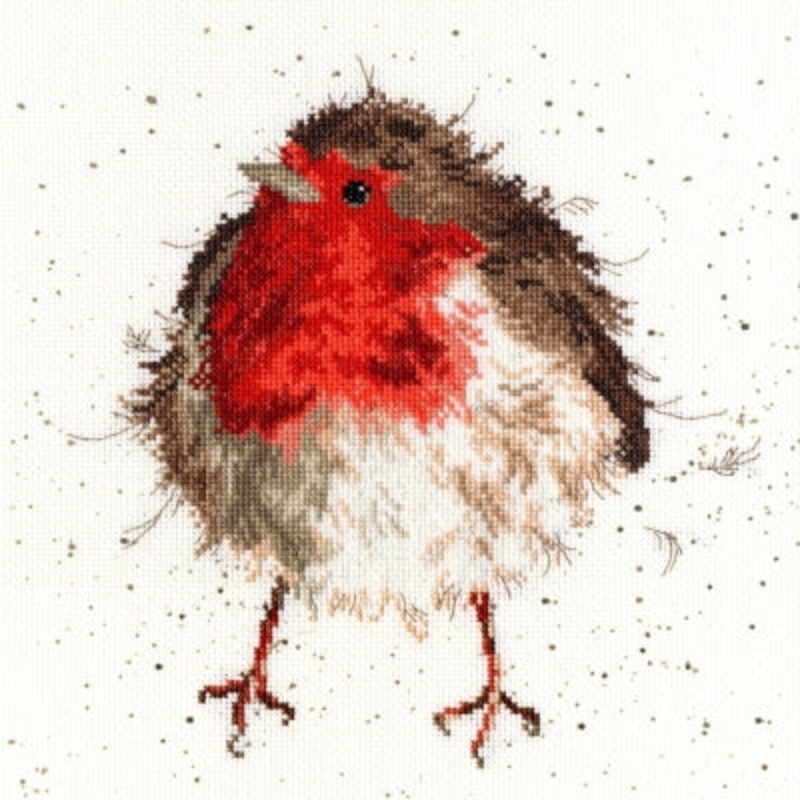 Bothy Threads ~ Jolly Robin Cross Stitch Kit