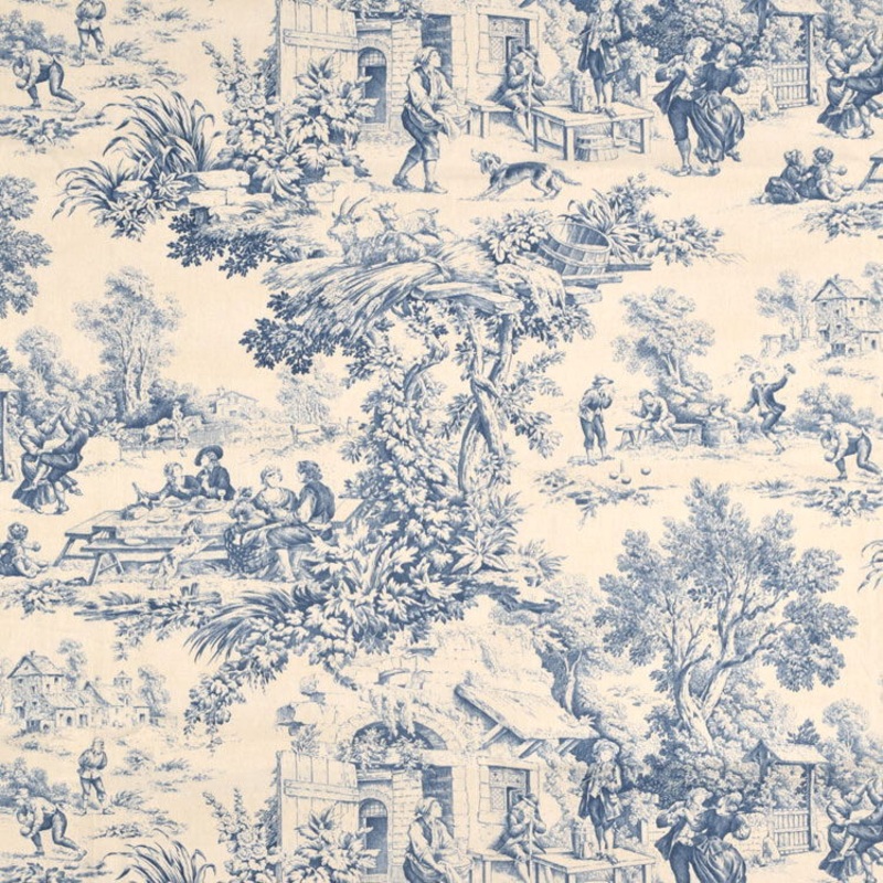 Stof Festin Bleu Fabric