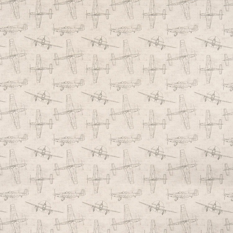 Premier Prints Vintage Flyers Lead Macon Fabric