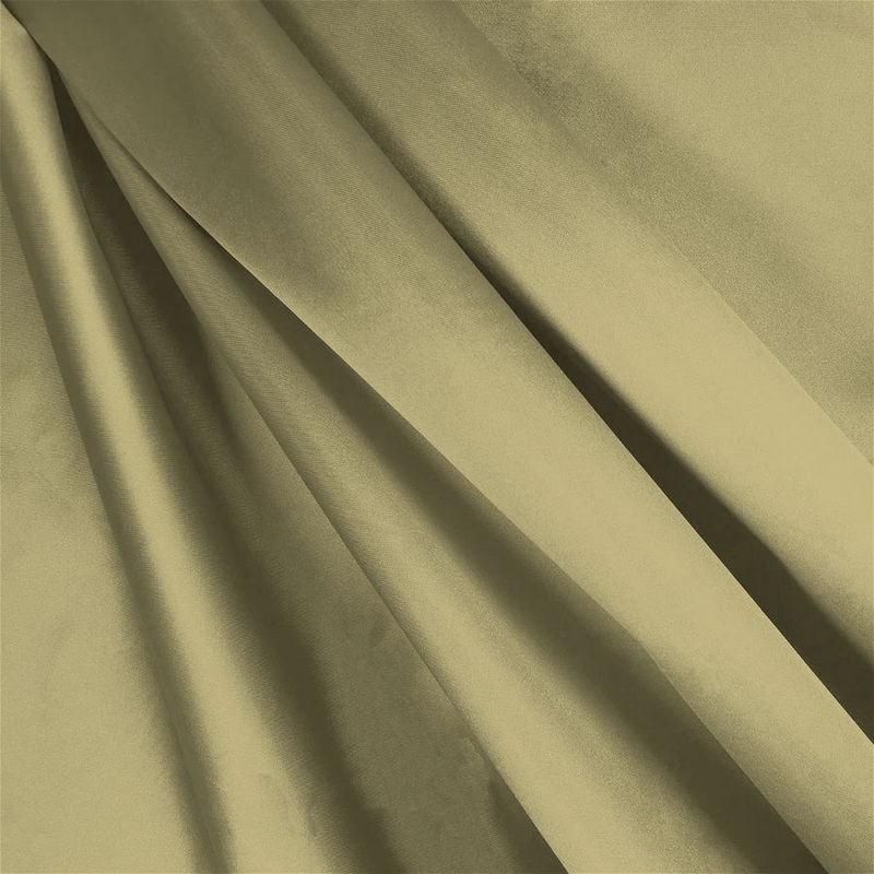 RK Classics Satin FR Blackout Soft Tan Drapery Fabric