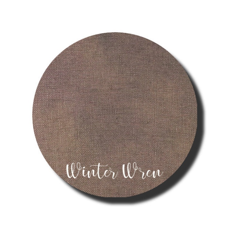 Fox & Rabbit | 32 ct. Winter Wren Belfast Linen Fat Eighth or Custom