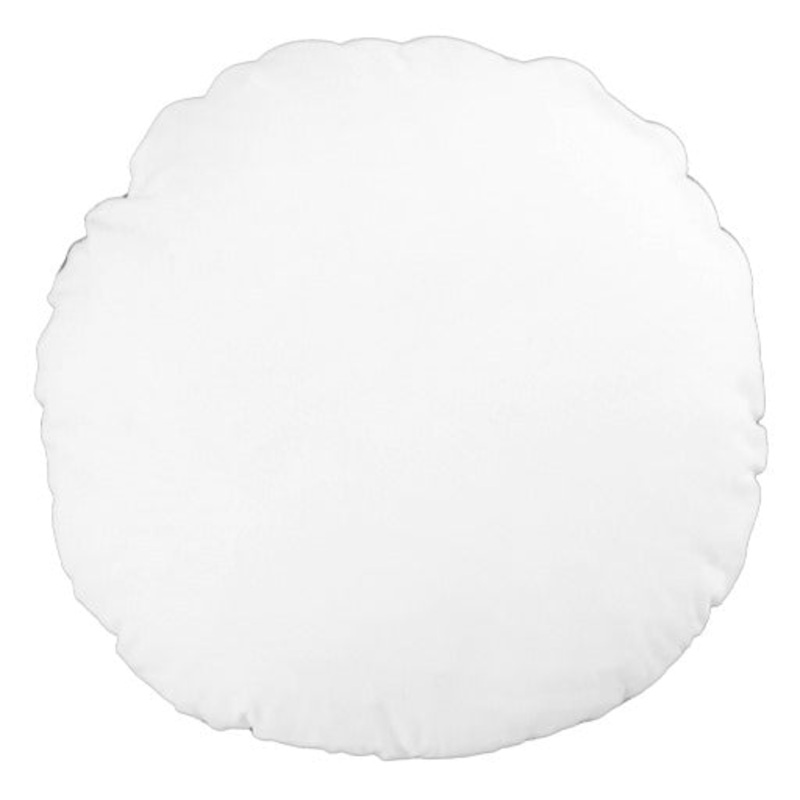 18 Inch Round Pillow Form Insert Poly Cotton Fill Each