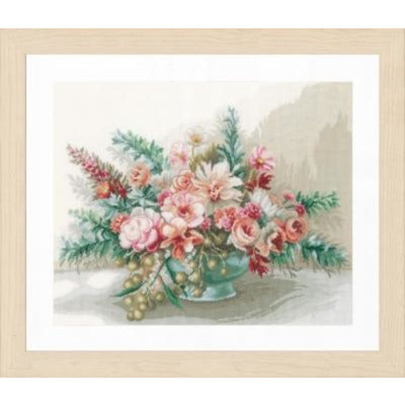 Bouquet of Flowers Cross Stitch Kit