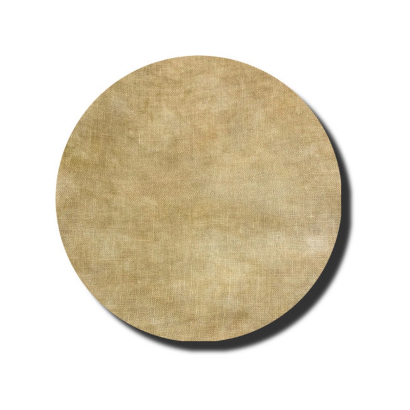 Fiber on a Whim | 46 ct. Wheat Bristol Linen Fat Eighth or Custom