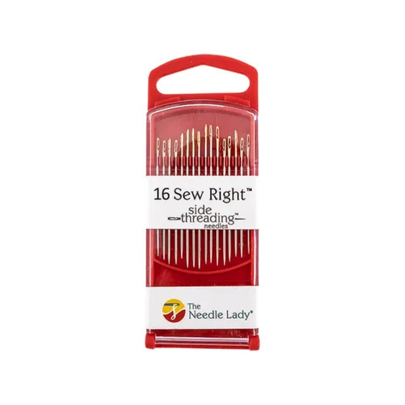 The Needle Lady’s Side Threading Needles 16 pcs