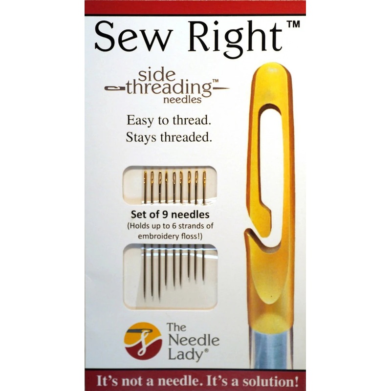 The Needle Lady’s Side Threading Needles 9pcs
