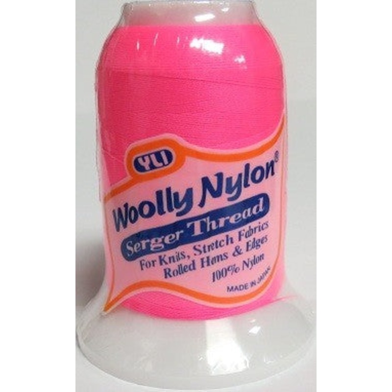 Woolly Nylon – 292 – Fluorescent Pink – 1000m Fluorescent Pink