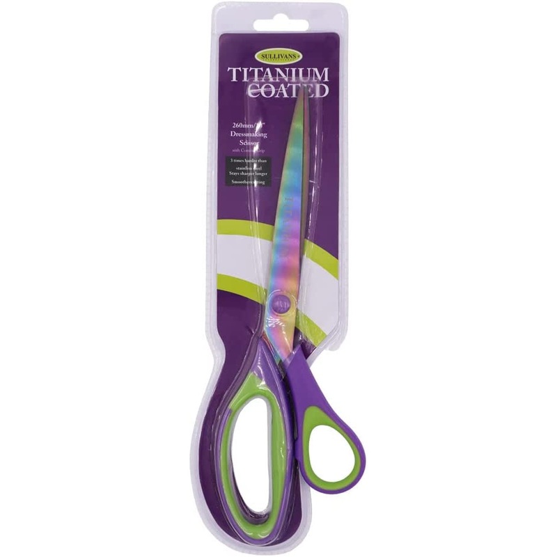 10in Dressmaker Titanium Coated Scissors